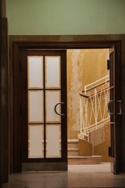 istock Antique Doorway with Staircase 1453934342