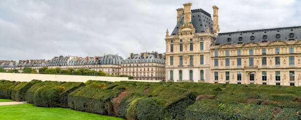 Paris, the Tuileries garden, beautiful public park