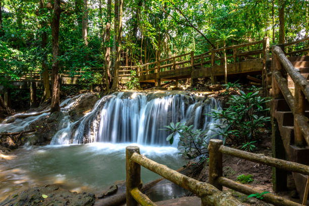 Phop Phra Waterfall stock photo