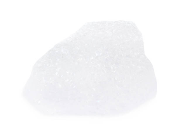 istock Drop of fluffy bath foam isolated on white 1453975262