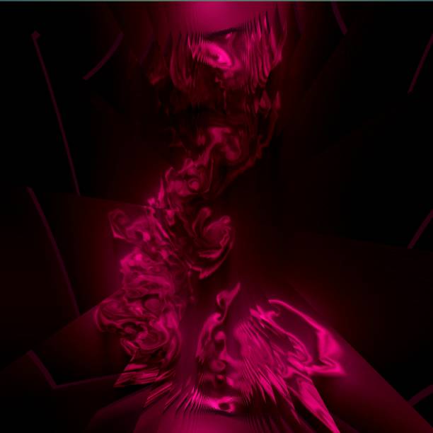 istock Purple color abstract on dark background 1453976515