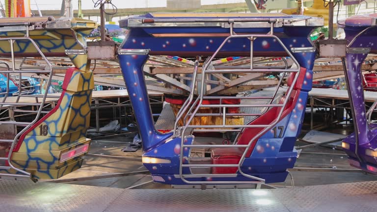 Amusement Ride Experiments 30+ Gondola Riding Amusement Park Ride Amusement Park Stock Videos and ...