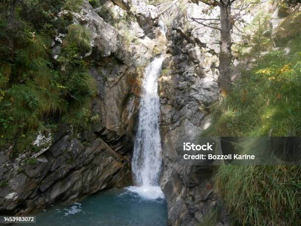 Waterfall In French Pyrénées Stock Photo - Download Image Now - Beauty, Beauty In Nature, Color Image