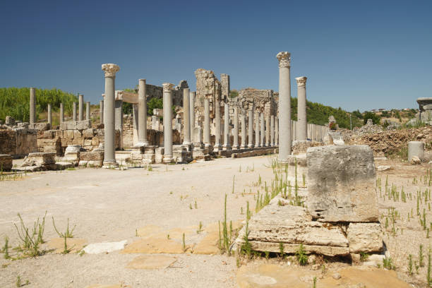 istock Perge Ancient City in Antalya, Turkiye 1453985641