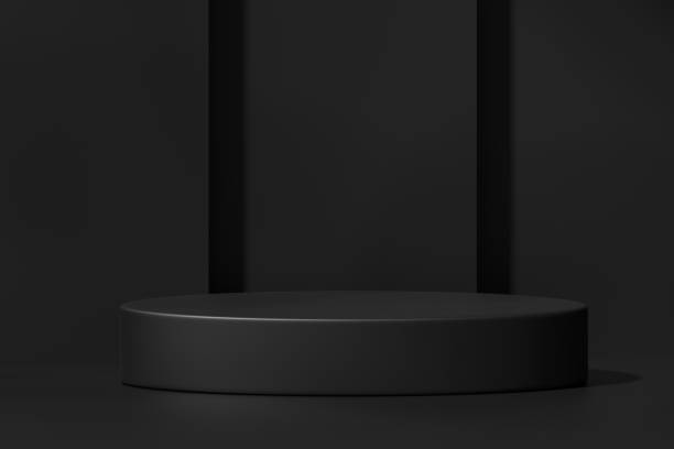 istock Scene with a podium for product presentation, 3d rendering 1453989412