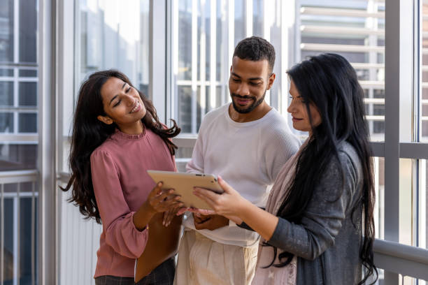 istock Students are talking on the stairs of the university. 1453990425