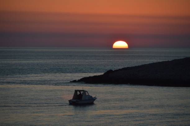 istock View of seascape at sunset 1453991081