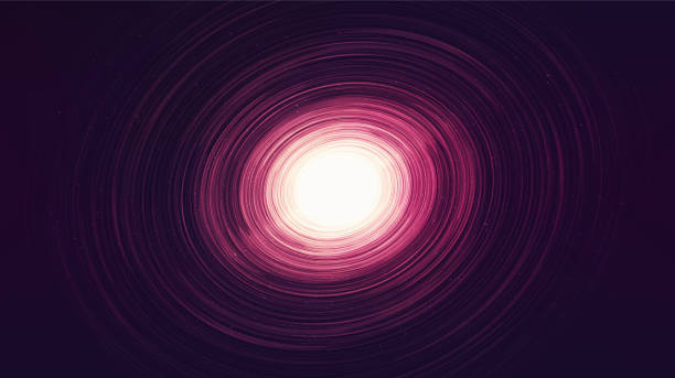 istock Dark Blue Spiral Black hole on Galaxy background with Milky Way spiral,Universe and starry concept design,vector 1453999321