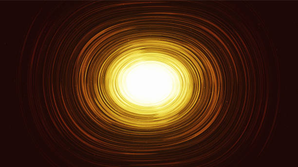 istock Dark Violet Spiral Black hole on Galaxy background with Milky Way spiral,Universe and starry concept design,vector 1453999445