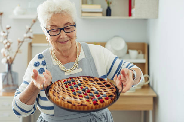 istock Senior woman at home 1454009001