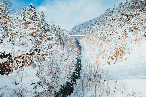 Biei Shirogane During winter, looks stunning as usual.