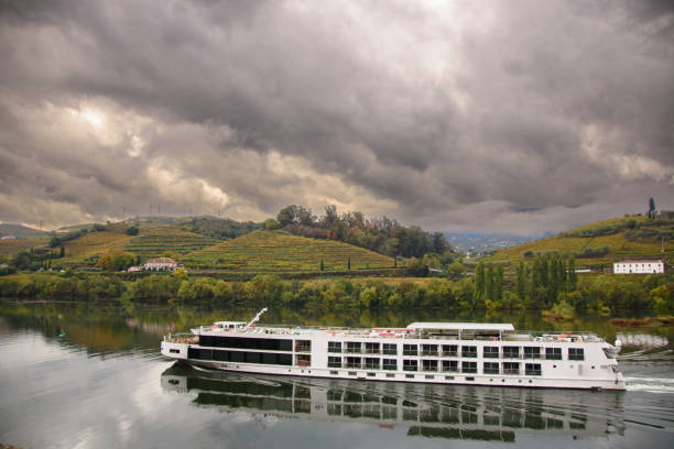 istock The Douro, with its cruise ships 1454044258
