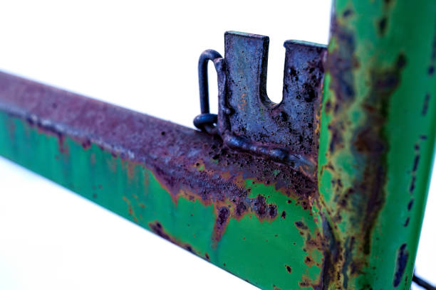 Free Stock Photo of Three Rusty Metal Signs on Metal Rack | Download ...