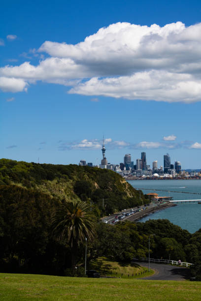 istock Auckland city skyline 1454049235