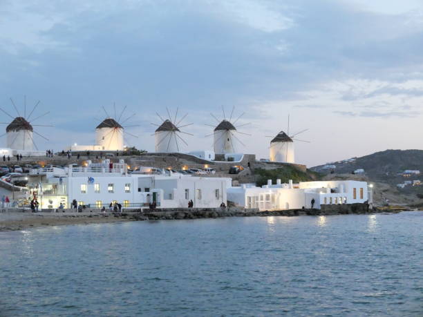 istock The mills of Mykonos 1454049665
