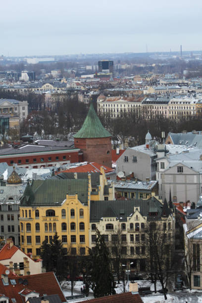 istock City view of Riga 1454050375