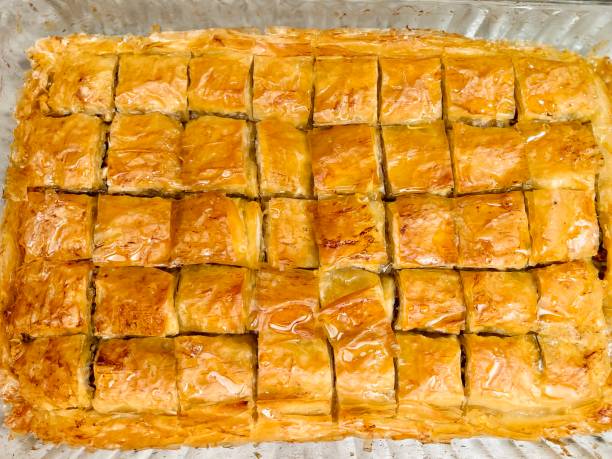 istock Turkish Traditional Dessert Baklava 1454060042
