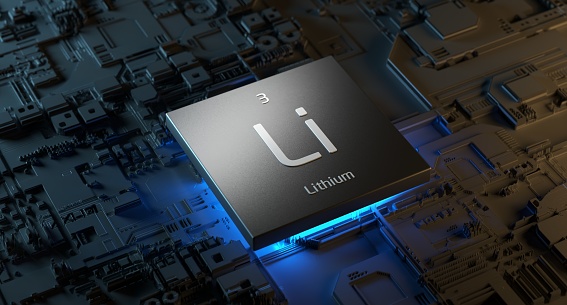 Lithium periodic table element, mining, science, nature, innovation, battery, electric vehicle