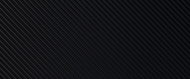 istock Black metal texture steel pattern. Grey line curve design on abstract black background. Dark horizontal template or banner, business backdrop. Abstract background with soft waves. 3D illustration 1454061123