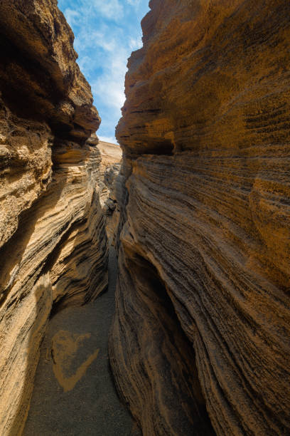 istock Las Grietas - volcanic crevices in Lanzarote 1454065002