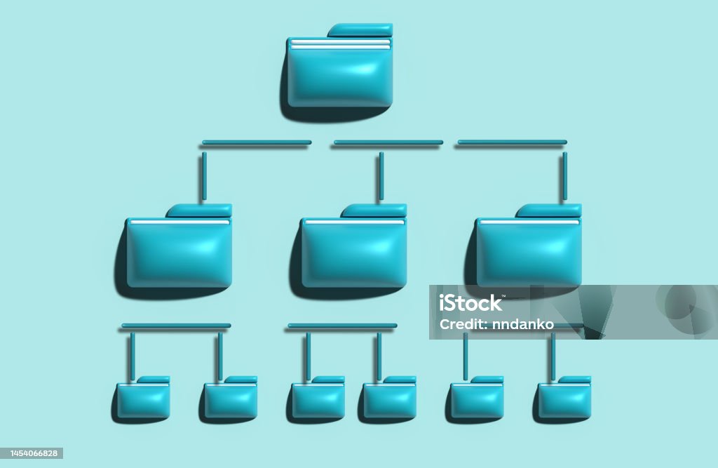 Folder Hierarchy Document Archiving Concept Efficient Documentation ...