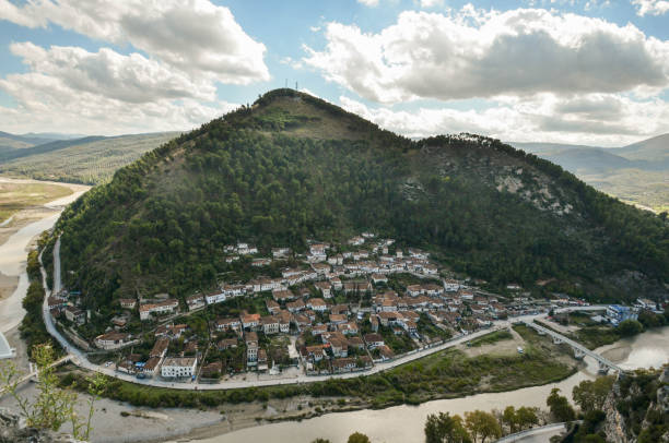 istock Berat old town UNESCO world heritage 1454070411