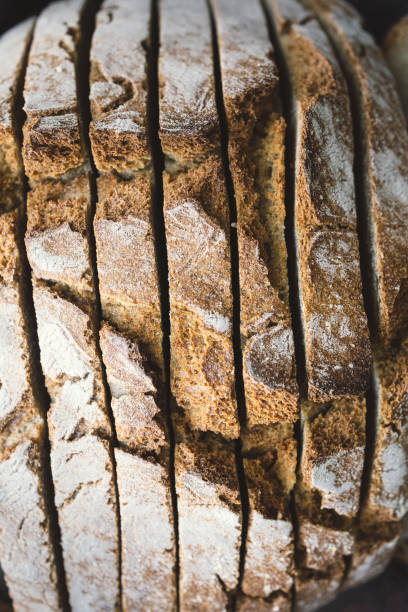 istock Loaf of wholemeal bread with buckwheat 1454071250