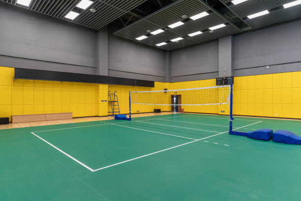 istock An empty large and spacious indoor sports stadium 1454077899