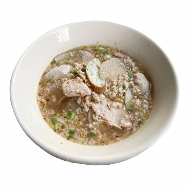 istock noodles soup on white background 1454091238