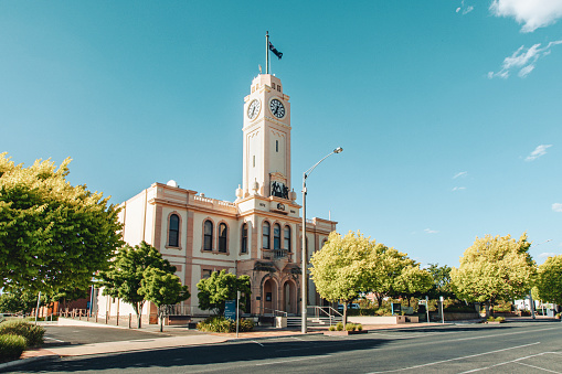 Northern Grampians Shire Council Office in Stawell town in sunny days