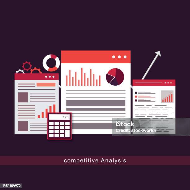 Competitive Analysis Imge Competitive Analysis Stock Illustration - Download Image Now ...