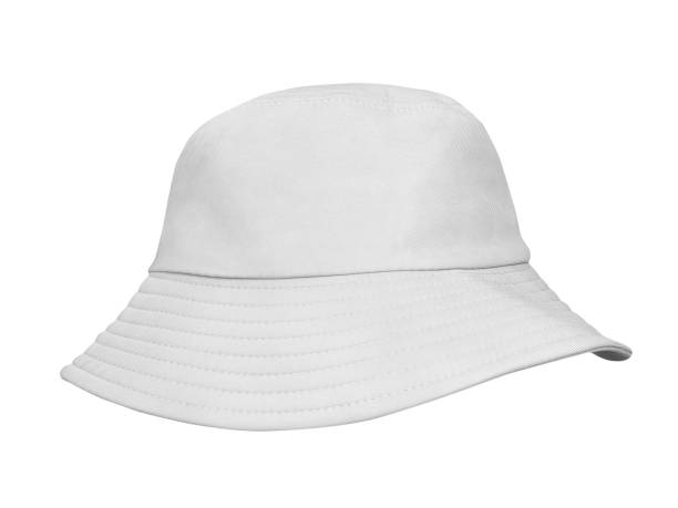 istock white bucket hat isolated on white background 1454108758