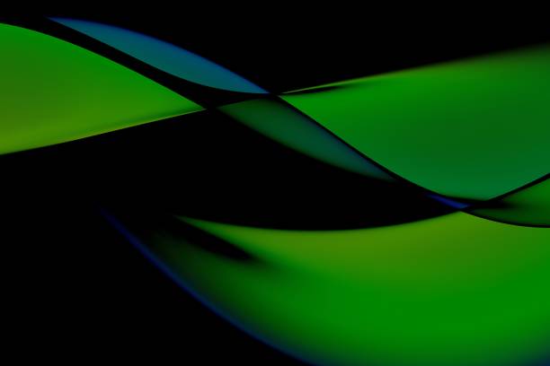 istock Illustration of an empty green and blackmonochrome background 1454123634