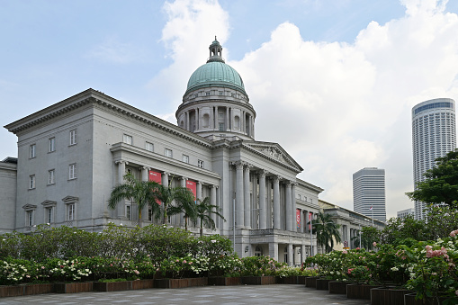 Singapore, Singapore – November 04, 2021: Opened 24 Nov 2015, this is the largest visual arts venue & museum in Singapore & oversees the world's largest public collection of SE Asian art