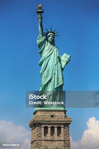 istock Statue of Liberty at New York City 1454128835