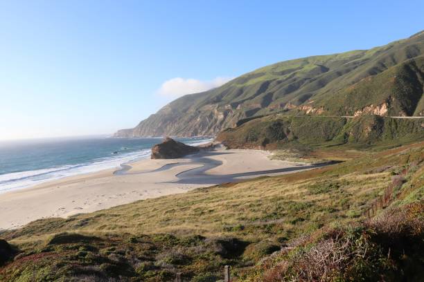 istock View to a mountainous coastline 1454128916