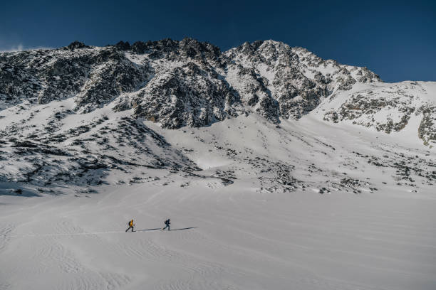 istock Ski touring and skialpinism 1454130744
