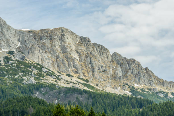 istock Eautiful view of Moieciu de Sus in spring 1454132185