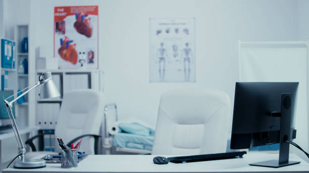 istock Modern medical consultation office 1454144448