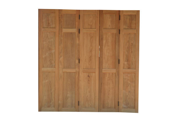 istock wooden doors isolated on white background with clipping path 1454149852