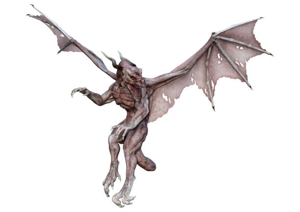 istock 3D Rendering Fairy Tale Dragon on White 1454152533