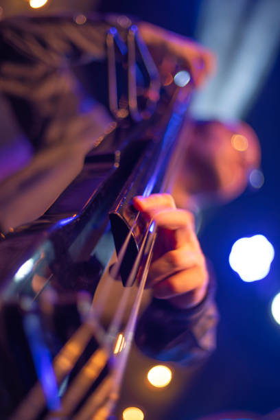 istock double bass musical instrument on stage 1454156085