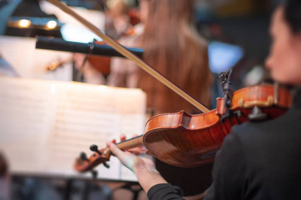 istock violin at a concert 1454156087