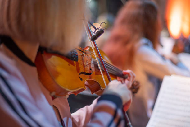 istock violin at a concert 1454156091