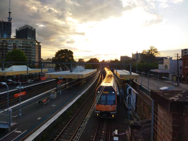 istock Train in the morning 1454158586