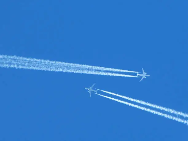 Photo of two planes