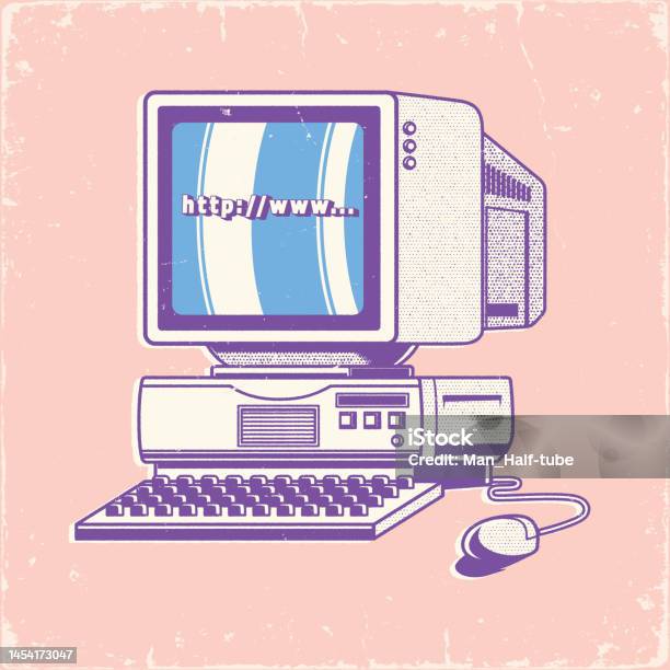 Personal Computer Now Personal Computer Stock Illustration - Download Image Now - Computer ...