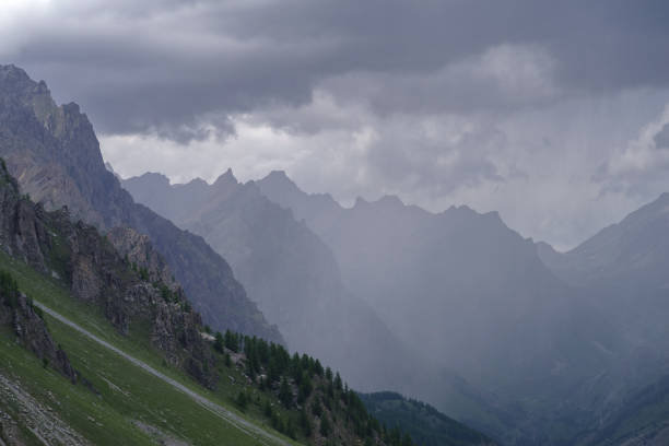 istock View on Maira Valley, Cottian Alps, Italy 1454177624