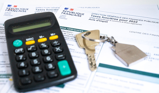 Impôts taxes foncières - France imposition