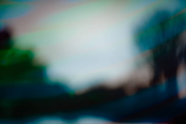Abstract Background, blending Nature and Lights in water
